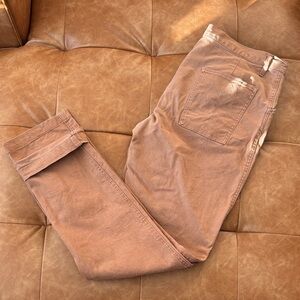 Taylor Stitch Camp Pant in Brown Canvas